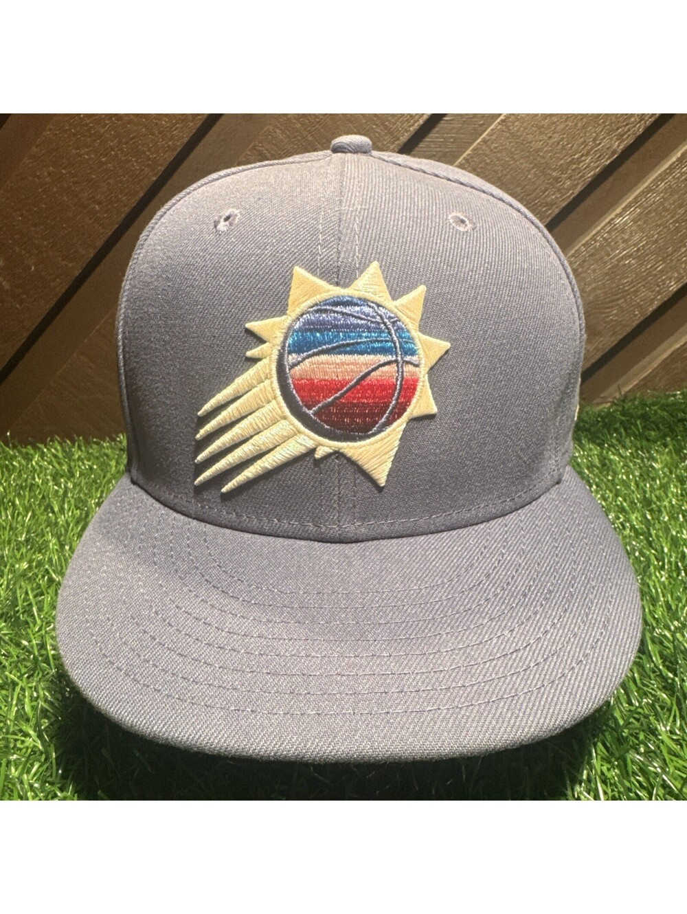 New Era 59FIFTY Phoenix Suns Fitted Hat 7 1/2 Promo Sample Not For Resale